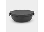 Brabantia Contenitore Per Il Pranzo Make & Take 1,3 L Plastica Grigio 1 Pz