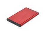 Aisens ASE-2525RED/ Usb 3.1/ Custodia Per Disco Rigido Esterno Da 2,5" Senza Viti"