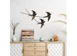 Wallity, Wallow 2, Decorazione Da Parete, Multicolore, Metallo, 42 X 70 Cm