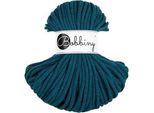 Cordoncini In Cotone - Cordoncini Intrecciati 5 Mm - 50 M Blu Pavone