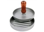Pressa In Alluminio Brownin Per Hamburger E Hamburger Vegetariani, 12 Cm
