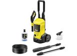 Idropulitrice KäRcher K 4 Fj, Pressione: 130 Bar, Portata: 420 L/H, Copertura Area 30 M²/H, Taglia-Sporco, Incluso Shampoo Auto 3 In 1 + Ugello Per Schiuma