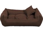 Cuccia Per Cani Sawana Rettangolare, Marrone - 80 Cm X 65 Cm