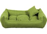 Cuccia Per Cani Rettangolare Sawana, Verde - 80 Cm X 65 Cm