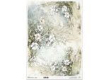 Carta Di Riso Per Decoupage Carta Artigianale Per Decoupage A3 ITD-1422L Fiori