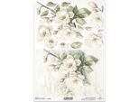 Itd Carta Di Riso Decoupage Tecnica Artigianale Tovagliolo Di Carta-R2591 Fiori Di Melo