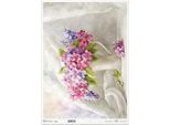 Carta Di Riso Per Decoupage Carta Artigianale Per Decoupage A3 ITD-1301L Fiori In Vaso