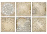 Set Di Carta Craft Per Scrapbooking Riso - Itd - RSM145 Pizzo
