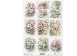 Itd Carta Di Riso Decoupage Tecnica Artigianale Tovagliolo Di Carta-R2471 Fiori Estivi, Bouquet