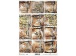 Itd Carta Di Riso Decoupage Tecnica Artigianale Tovagliolo Di Carta-R2298 Piante, Autunno, Parco