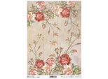 Itd Carta Di Riso Decoupage Carta Artigianale Tecnica Tovagliolo Di Carta Morbida, R1182 Tavole Fiori