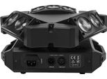 Luce Led A Testa Mobile, Rgbw, Controllata Da Dmx, 9X10W, Spina Ue