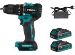Trapano Elettrico, 35+3 Livelli Di Coppia, Motore Brushless, 2 Batterie Spina Ue, Ue