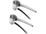 2 X Schiaccianoci Noci | Schiaccianoci Nocciole In Lega Di Zinco | Apridadi Multifunzionale | Rompi Dadi In Metallo | Pinza Universale Per Dadi Adatta A Crostacei, Frutti Di Mare E Noci Di Ogni Tipo