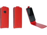 Caseroxx Custodia Protettiva Flip Cover Compatibile Con Nokia 5310 (2024), Custodia Flip Cover Per Smartphone In Rosso