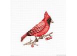 Luca-S Set Per Punto Croce "Cardinal"", Schema Contato, 10X9Cm"