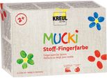C. Kreul Mucki Pittura A Dita Per Tessuto Set Di 6 150 Ml