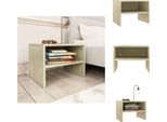 Vidaxl Comodino Rovere Sonoma 40X30X30 Cm Materiale Legno - Comodini