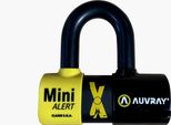 Lucchetto Auvray Xtrem Mini Con Allarme E Promemoria - Diametro Del Perno 16 Mm, 131 Mm X 136 Mm (Classe S.R.A. E Art)