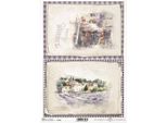 Itd Carta Di Riso Decoupage Tecnica Artigianale Tovagliolo Di Carta R2236 Llavanda, Paesaggio