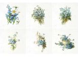 Itd Carta Di Riso Per Decoupage Set Carta Artigianale, Nontiscordardime RSM077