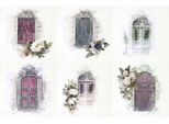 Itd Carta Di Riso Decoupage Set Carta Artigianale, Porte RSM065