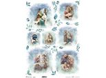 Itd Carta Di Riso Per Decoupage A3 La Sacra Famiglia 0472L