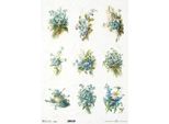 Itd Carta Di Riso Per Decoupage, A3 ITD-823L Nontiscordardime