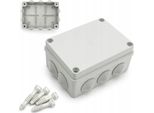 Scatola Da Incasso 10 Pressacavi IP65 190X140X70 Grigio Pawbol S-BOX 406