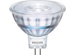 Philips Led Lampadina Vetro Riflettore MR16 4,4W = 35W GU5,3 345Lm Bianco Caldo 2700K 36°
