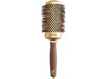 Olivia Garden Expert Blowout Shine Spazzola Per Capelli Oro E Marrone 55 Mm