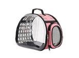 Trasportino Trasparente Per Gatti Zaino Portatile Da Viaggio Trasportino Pieghevole Multifunzionale Per Piccoli Animali Domestici Cani Conigli