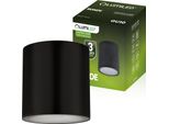 Lumiled Lampada A Plafone Spot A Plafone 230V Presa GU10 Max. 12W Led IP54 Lampada Da Esterno Lampada A Plafone Lampada A Plafone Alluminio Vetro Temperato Nero