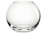 Leonardo Vase Boccia , Klar , Glas , rund , 13 cm , nur zu Dekorationszwecken, zum Stellen , Dekoration, Vasen, Glasvasen
