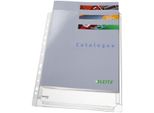 Leitz 4756-30-03 4756 ProspekthüLle Maxi Standard - Oben Offen, Genarbt, 0,17 Mm, A4, 5 StüCk