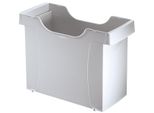 Leitz 1908-00-85 1908 Scatola Per Cartelle Sospese Uni-Box Plus, Per Cartelle Sospese A4, Polistirolo, Grigio