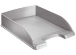 Leitz 5227-00-84 5227 Vaschetta Per Lettere Standard Plus - A4, Polistirolo, Argento