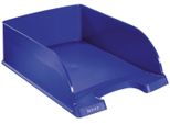 Leitz 5233-00-35 5233 Vassoio Per Lettere Jumbo Plus - A4, Extra Alto, Polystrol, Blu