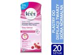 Veet Easy-Gelwax Cerotti Per Il Viso - Pelle Normale 1Op-20Pz