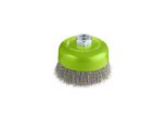 Bosch TopfbüRste Edelstahl Gewellter Draht 100 Mm 0,3 Mm 8500 U/Min M14 (2608622103)