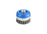 Bosch TopfbüRste Stahl Gezopfter Draht 90 Mm 0,5 Mm 8500 U/ Min M 14 (1608614001)