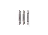 Bosch Doppelklingenbit-Set 3-Teilig S0,6X4,0 S0,6X4,0 PH2 PH2 PZ2 PZ2 45 Mm (2607001744)