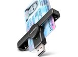 Axagon Axagon CRE-SMPA Lettore Di Smart Card Usb Interno Usb 2.0 Nero