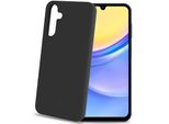 Custodia In Gomma Cromo Soft Galaxy A15 4G / A15 5G Nera