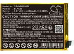 Techtek Batteria Compatibile Con [Oppo] CPH2625, Reno12, Reno12 5G Sostituisce BLPA59
