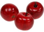 Mela Decorativa Rossa Lucida Frutta Artificiale 4,5 Cm Set Da 12 Decorazione Artificiale, 12 Pezzi