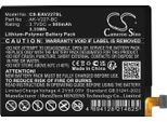 Techtek Batteria Compatibile Con [Emporia] Simplicityglam, V227 Sostituisce AK-V227-BC