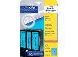 Avery Zweckform® L4763-20 L4763-20 Etichette Per Cartelle - Strette/Corte, (A4 - 20 Fogli) 140 Pezzi, Blu