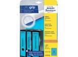 Avery Zweckform® L4749-20 L4749-20 Etichette Per Cartelle - Strette/Lunghe, (A4 - 20 Fogli) 100 Pezzi, Blu