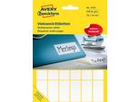 Avery Zweckform® 3324 3324 Etichette Universali - 38 X 18 Mm, Bianco, 648 Etichette/27 Fogli, Permanente